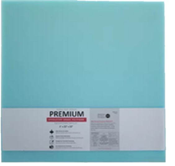 American Excelsior Premium poly foam chair pad sold at Hobby Lobby